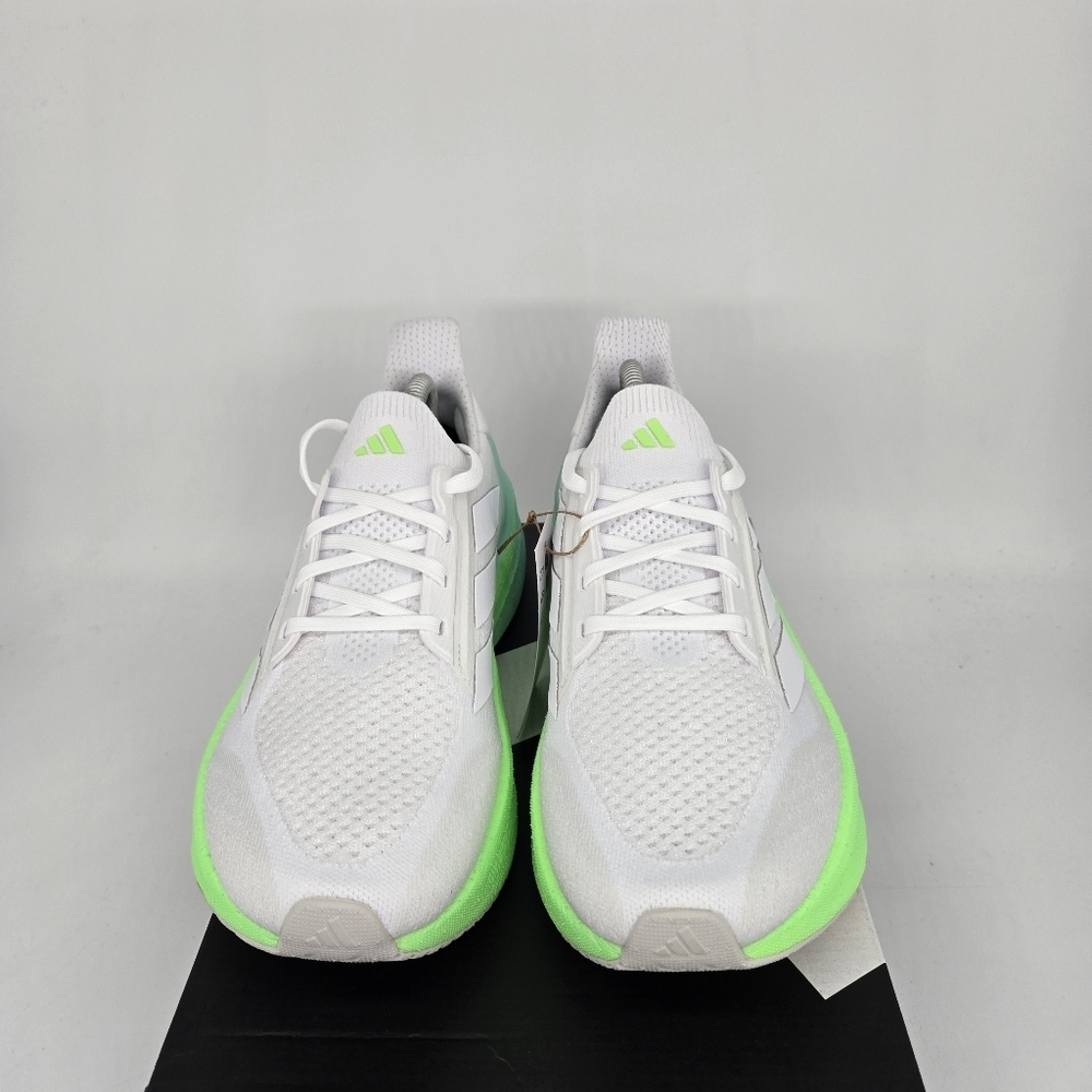 New Adidas UltraBoost 5X White Lime Burst JQ2927 Women's Running Shoes Size 7.5 - Picture 2 of 8